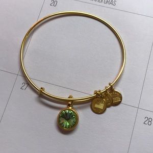 August Birthstone ALEX AND ANI bracelet